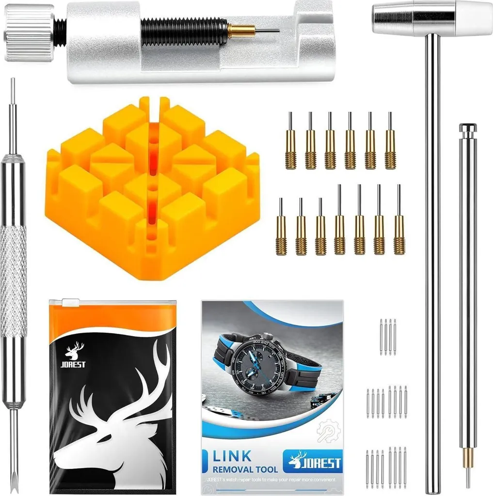 Réparer montre cassée ou régler bracelet avec ce kit outil extracteur