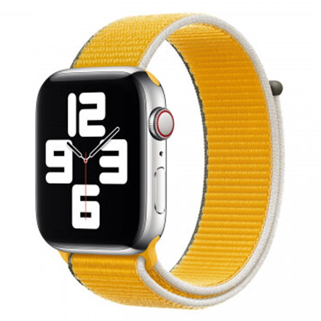 Apple MJG03ZM/A Intelligentes tragbares Accessoire Band Gelb Nylon