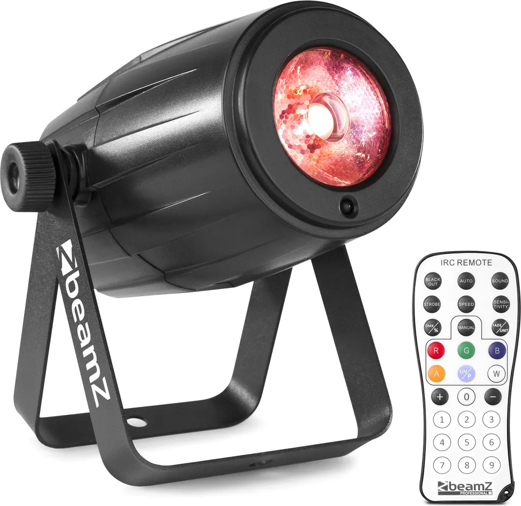 PS21W Pin Spot LED 12W 4in1 - Il Re delle Feste e dei DJ Set