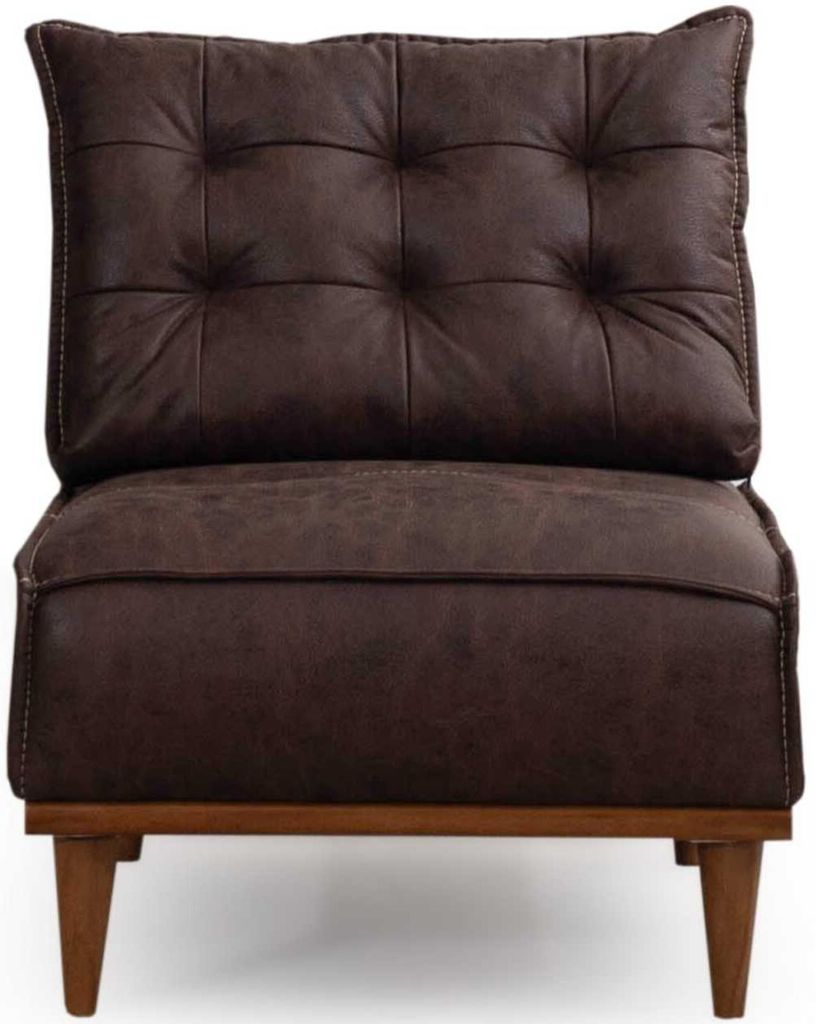 Ecksofa L-Form Modern Braun Designer-Sofa Elegant Komfortabel Stoff