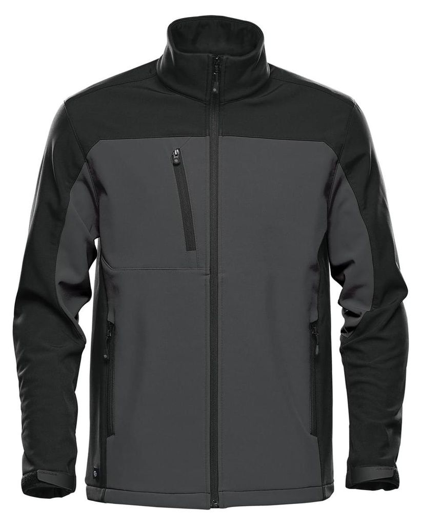 Stormtech - "Cascades" Softshelljacke für Herren LT5826 (5XL) (Grau/Schwarz)