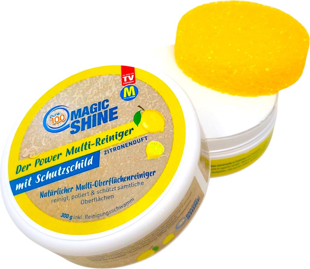 Pure100 MagicShine - Putzstein 1x300g - Reinigungsstein Produktbild 