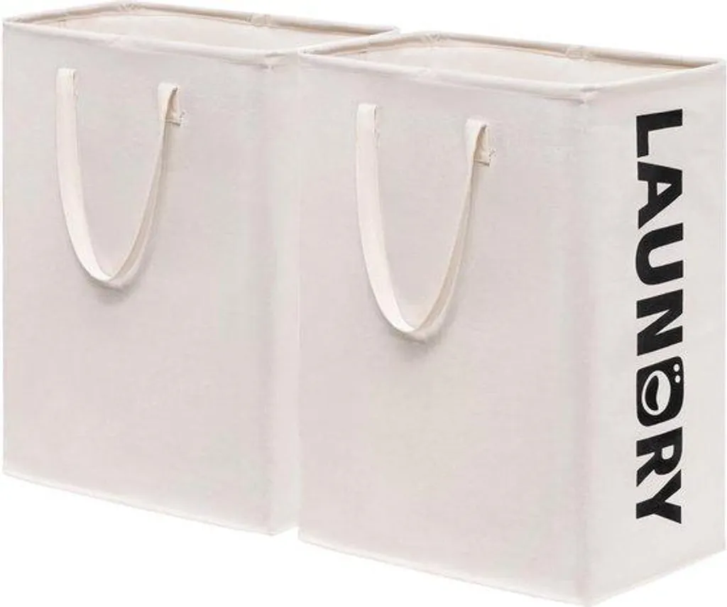 Panier à linge pliable lot de 2 pour salle de bain et chambre enfant