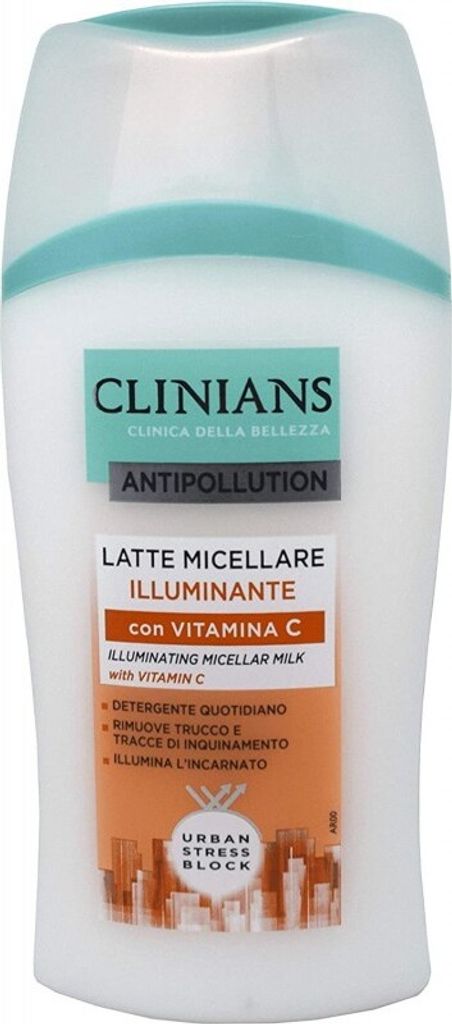 CLINIANS Mizellen Reinigungsmilch mit Vitamin C 200 ml