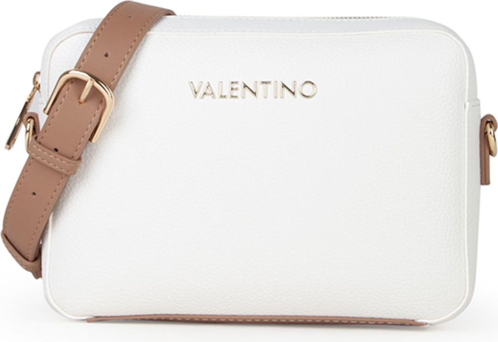 Valentino Bags Damen Schultertasche Alexia bianco/cuoio : weiß-20 Farbsortierung: weiß-20