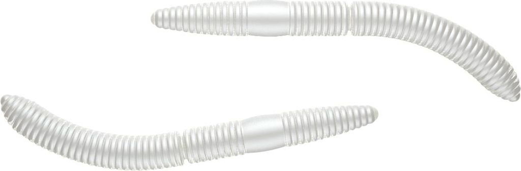 Libra Lures Fatty D ́Worm (Silver Pearl)