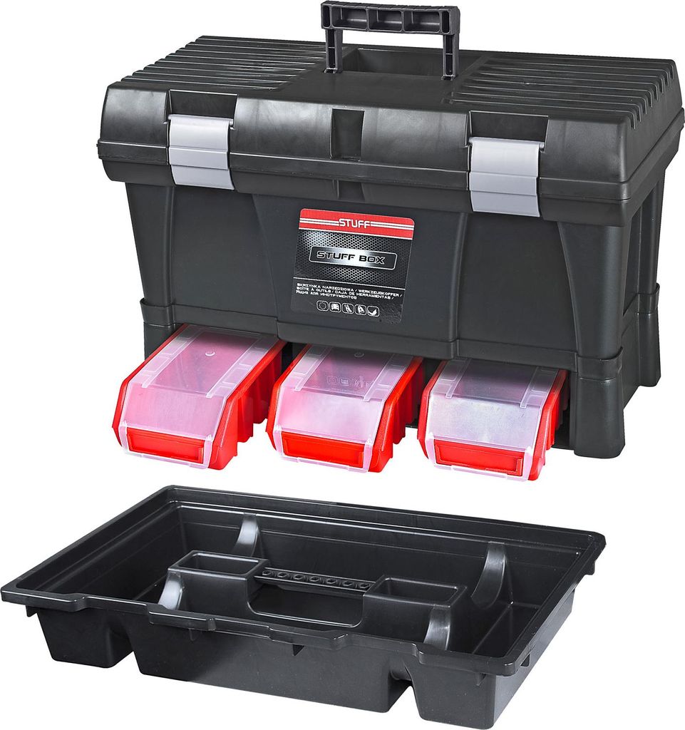 ADB Werkzeugkoffer Toolbox Basic STUFF mit Stapelboxen