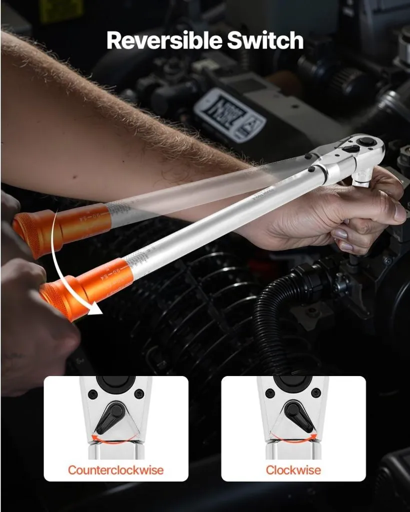 Clé dynamométrique pour changement de roues et entretien mécanique