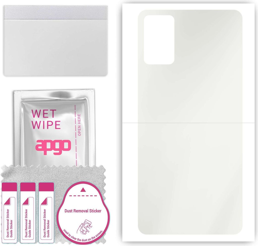 apgo Rückseite Schutzfolie, Matt, kompatibel mit Honor X30 MAX, Hinten Hydrogel-Displayschutzfolie mit Positionierhilfe, kratzfest, einfache Montage