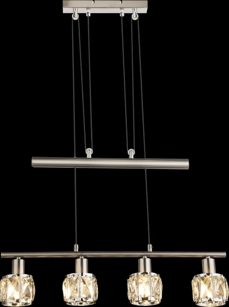 Globo Kris Lampadario Argento Cristallo 60cm - Trend Arredo Casa 2026 - 16