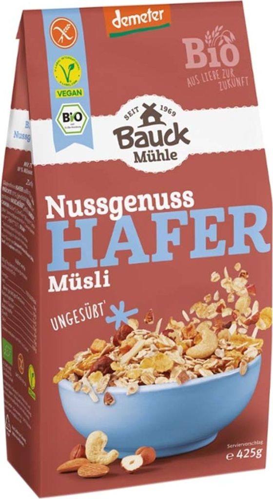 Ovesné müsli - oříšková pochoutka 425g Obrázek produktu 