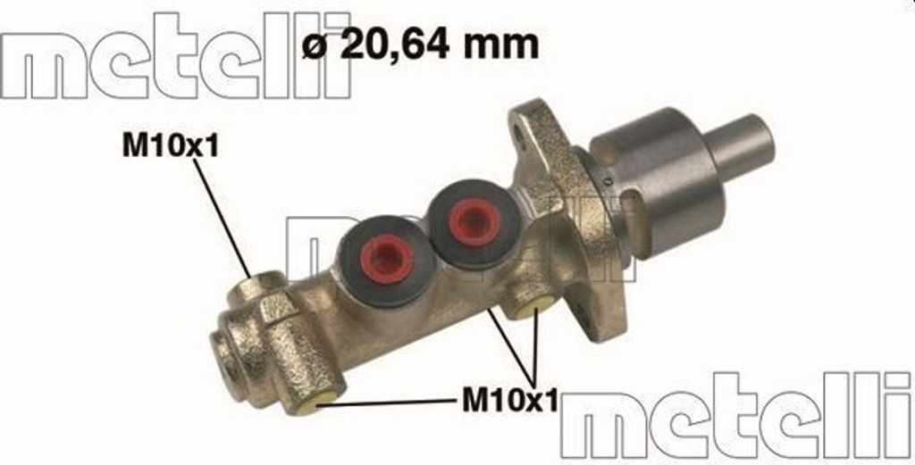METELLI 05-0149 Bremszylinder Hauptbremszylinder für RENAULT TWINGO I (C06) TWINGO I Kasten (S06)