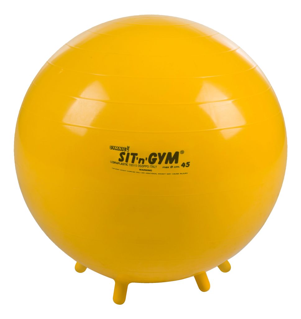 Gymnic Sitzball "Sit 'n' Gym", ø 55 cm, Rot