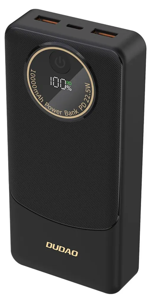 Batterie Externe Dudao K12Pro 20000mAh 22.5W PD USB-C Noire Haute Performance