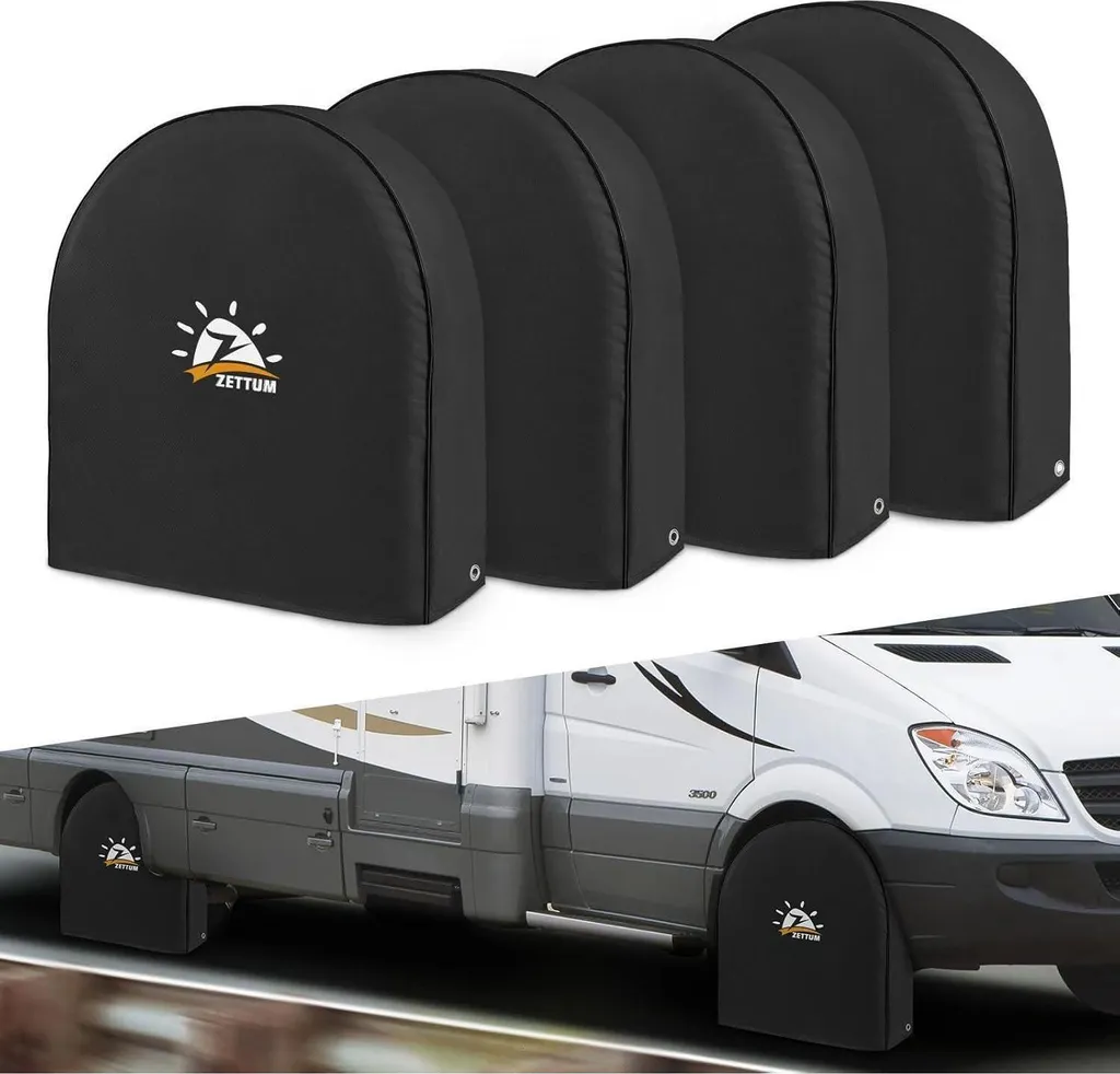Housses de pneus pour hivernage de SUV et Van, kit de protection 4 roues
