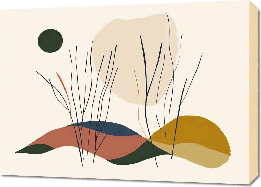 Habillez vos murs vides avec le Tableau Murmures du vent 70 x 50 cm