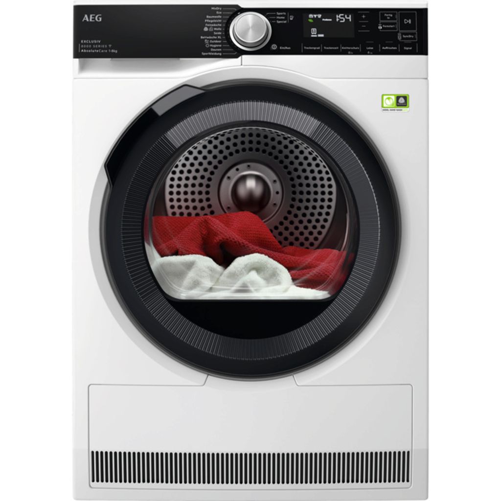 AEG Series 9000 TR9XW80889, Freistehend, Frontlader, Produktbild 