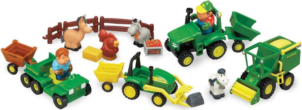 JOHN DEERE Maxi Box Set Lass uns Spaß auf dem Bauernhof haben