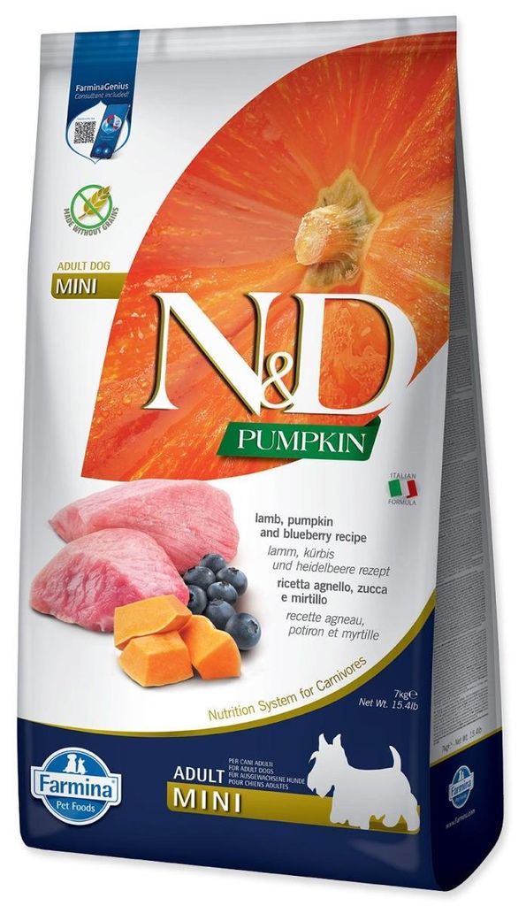 Farmina Pet Food N&D Pumpkin, Adult, Klein (5-10 kg), Produktbild 