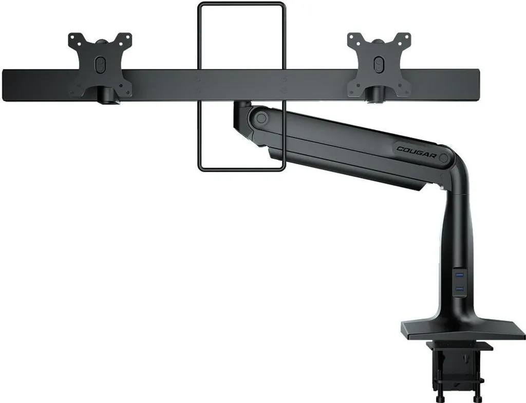 Support Écran PC Double Cougar DUO35 pour Setup Gaming et Travail