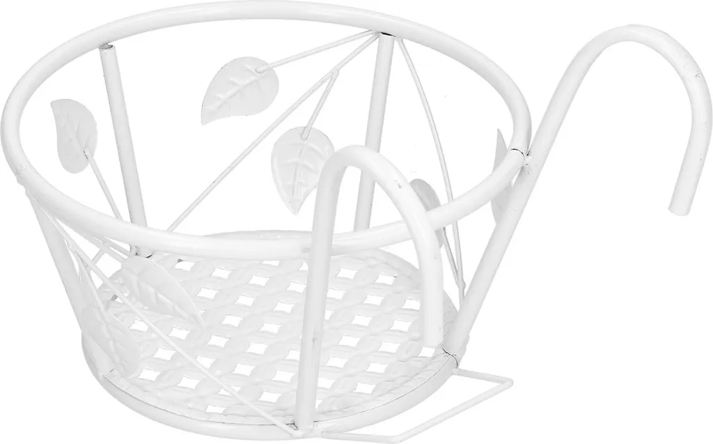 Support pour pots de fleurs suspendu : gagnez de la place sur le balcon