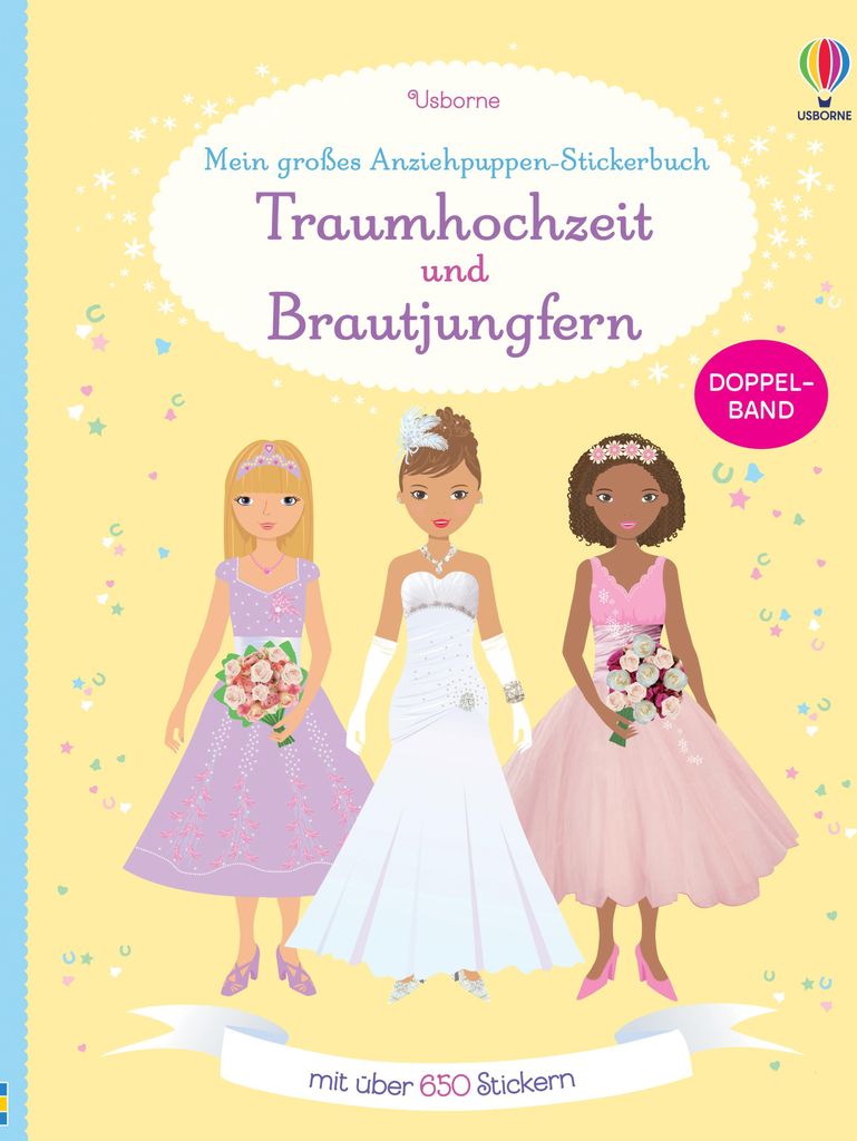 Mein großes Anziehpuppen-Stickerbuch: Traumhochzeit und Produktbild 