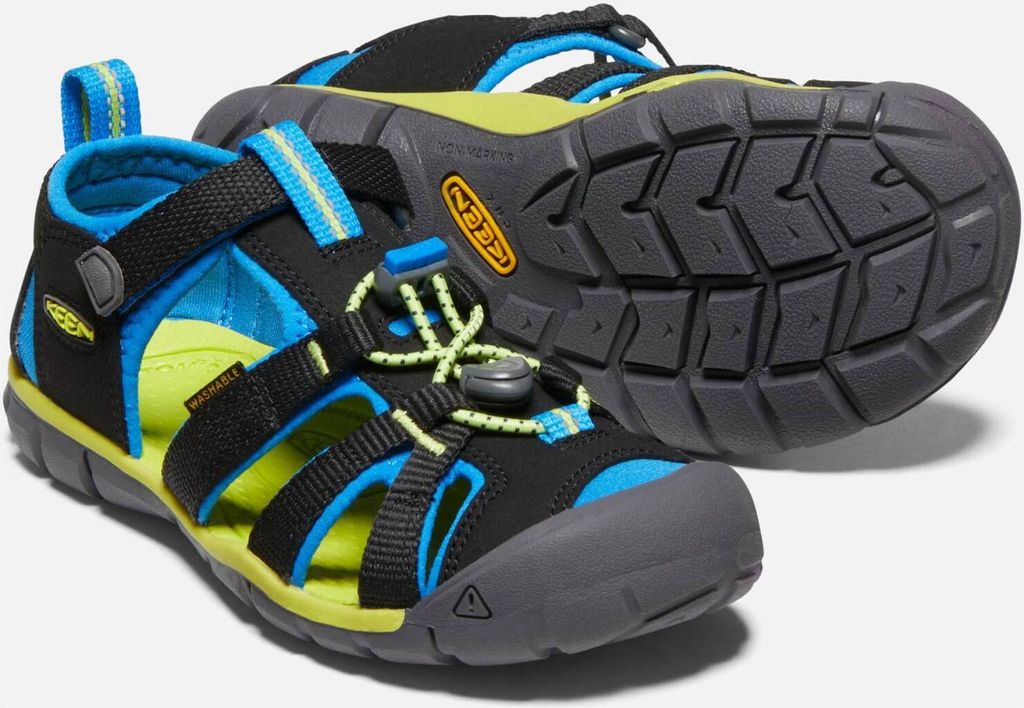 Keen Seacamp II Cnx Jugendliche Black/Brilliant Blue Größe Produktbild 
