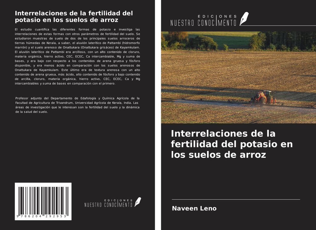 Interrelaciones de la fertilidad del potasio en los suelos de arroz