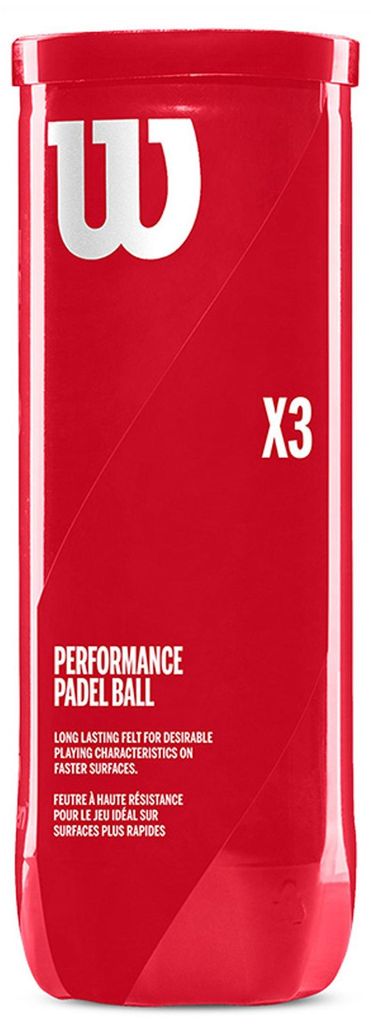 3 Padelbälle Wilson, "x3 Ball Can" (Dose mit 3 Bällen) Produktbild 