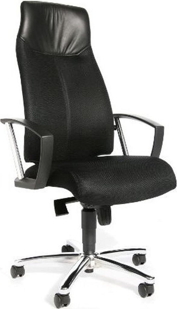 Topstar Chefsessel "High Sit up" schwarz inkl. Armlehnen
