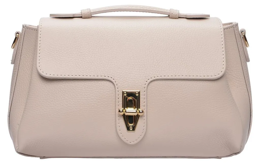 Sac à Main Femme Beige Chic Roberta M - Cabas de Ville Format Moyen