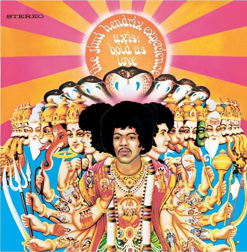 Vinyle Jimi Hendrix Axis Bold As Love Orange Electric National Album Day