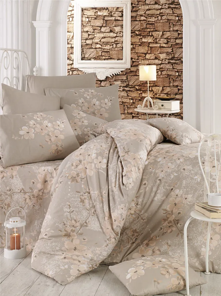 Housse de lit 240 x 160 cm Elissa MOB multicolore pour décoration chambre