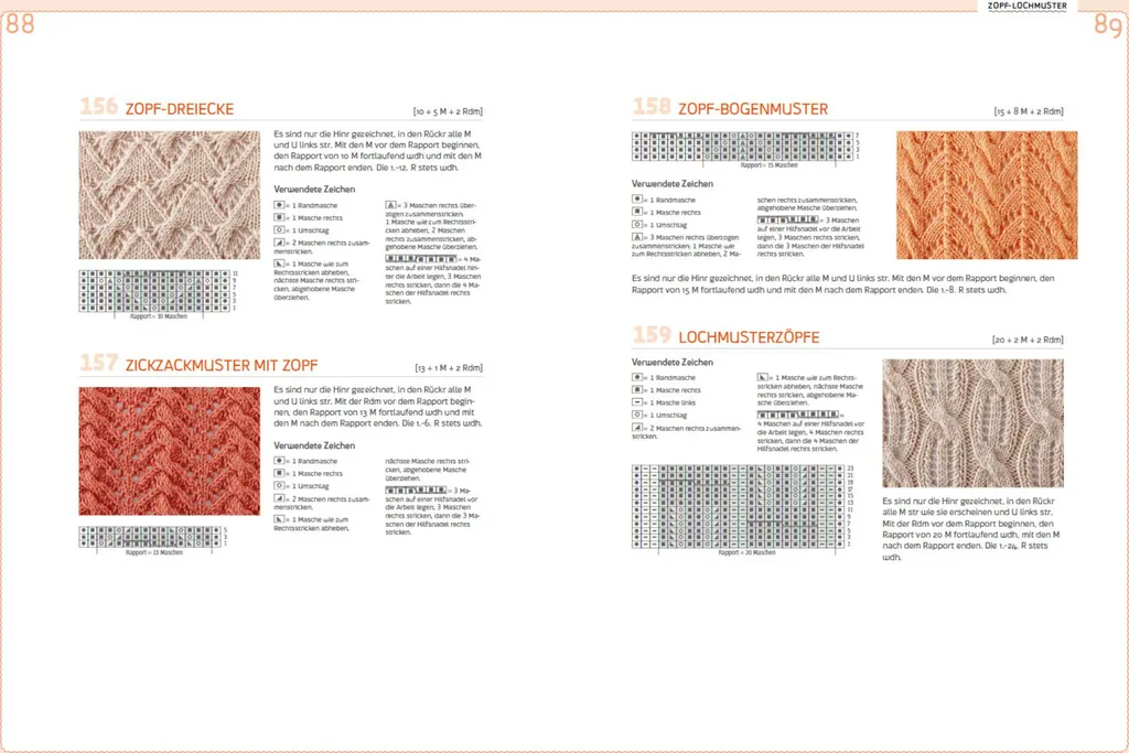 Strickmuster Die Sammlung : Ne manquez plus d'idées de points de tricot
