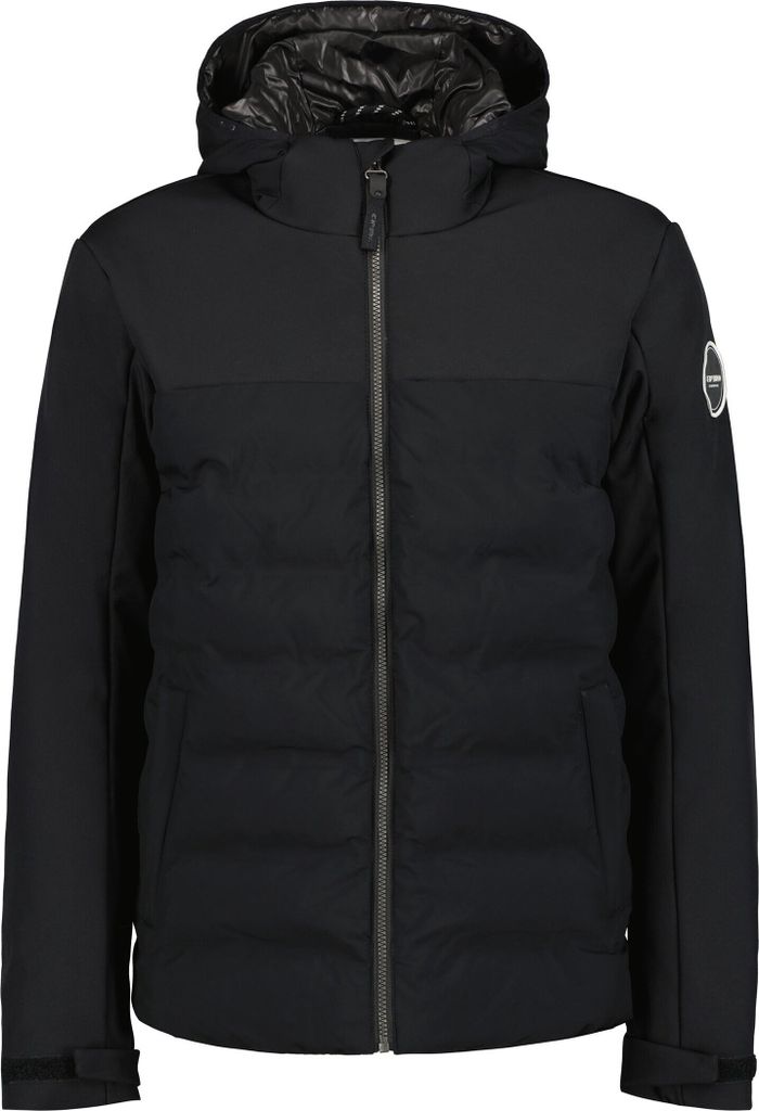 Icepeak Herren Softshelljacke Steppjacke Outdoorjacke Albers, Farbe:Schwarz, Größe:50, Artikel:-990 black