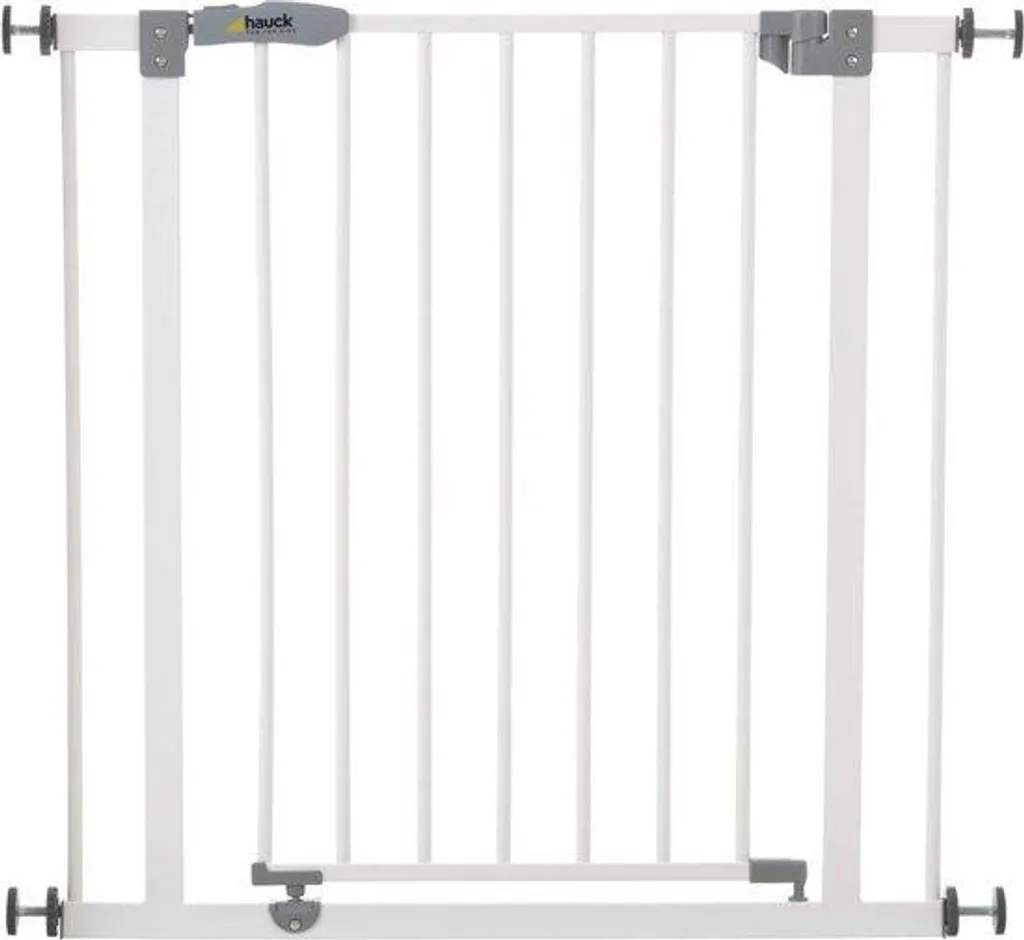 Barrière d'escalier large Metablen blanche pour protection des enfants
