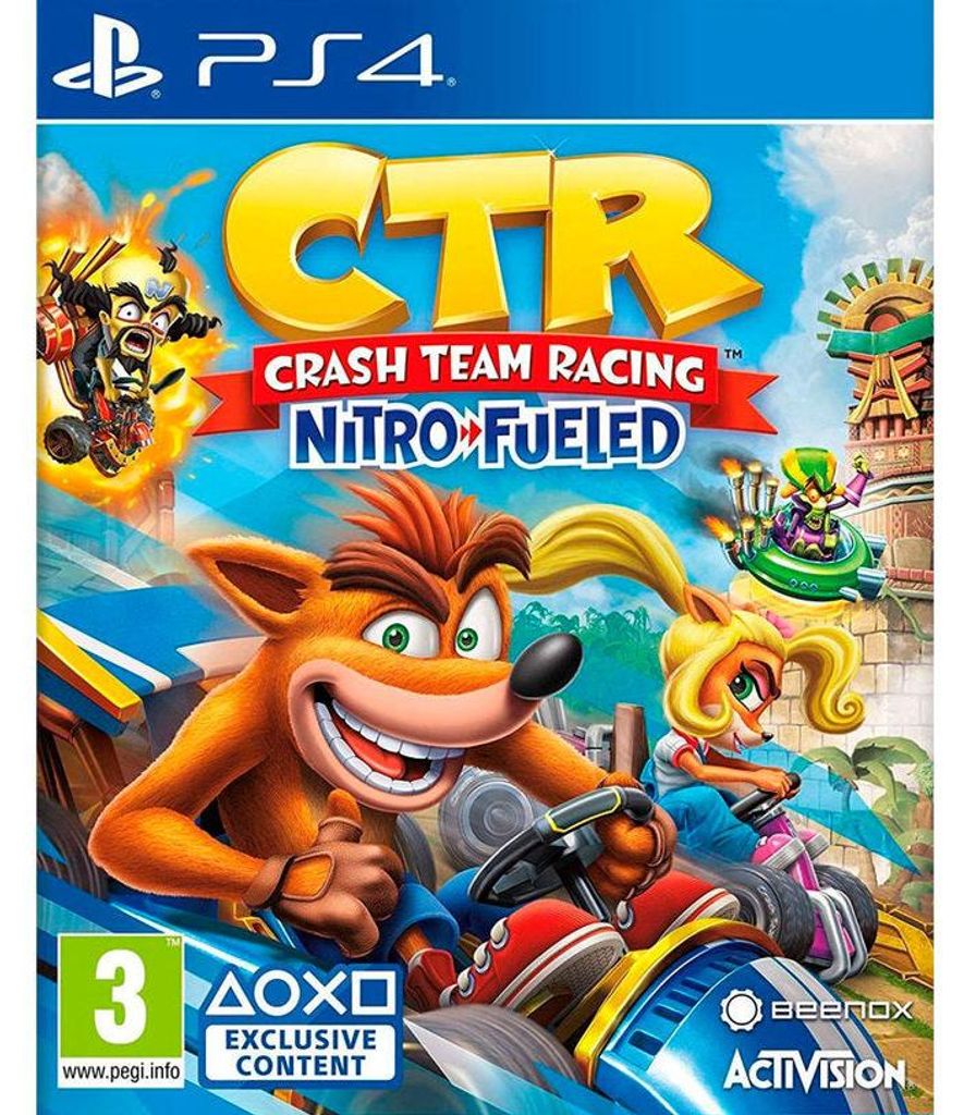 CTR Crash Team Racing Nitro Fueled (PS4) Produktbild 