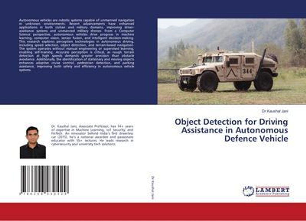 Object Detection for Driving Assistance in Autonomous Defence Vehicle