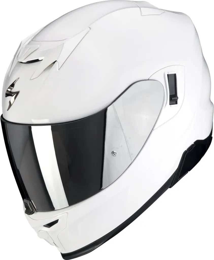 Scorpion Exo-520 Evo Air blanc XXL avec système Airfit et écran solaire
