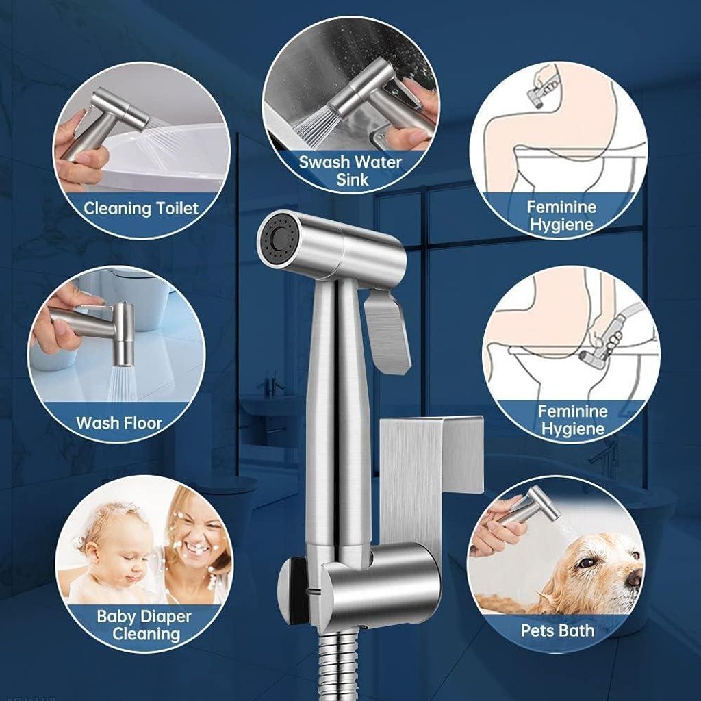 Handheld Bidet Dusche Set - Persönliche Hygiene und Babypflege Reinigung