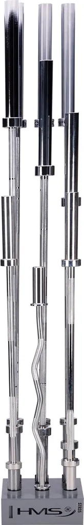 Support Barres Olympiques Str34 HMS avec Socle Stable Haute Qualité - 6