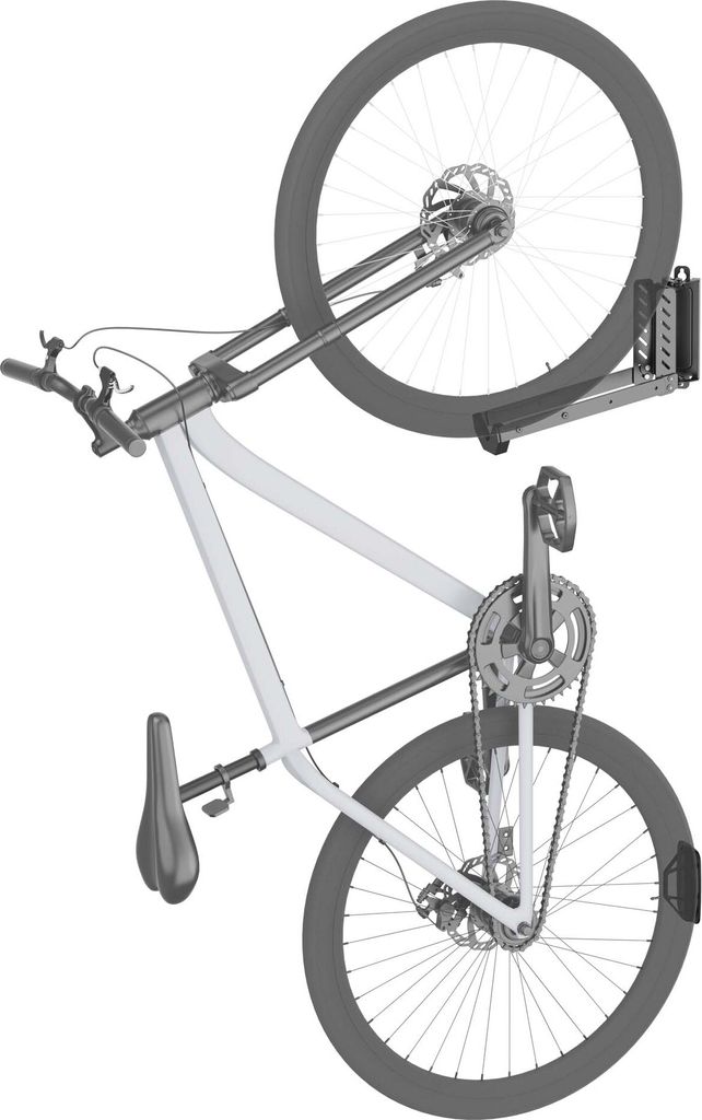 Wiltec držák na kolo na zeď 11,8 x 30,7-34 x 43,8-62,5 cm Obrázek produktu 6