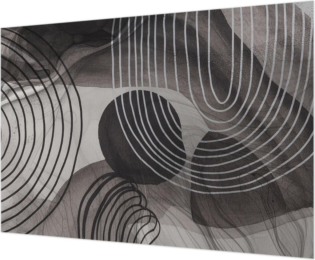 Wandtapete - Dekorative Tapete für Wohnzimmer - Tapetenfolie für Wanddekoration - 312x219 cm - Harmonie der Formen