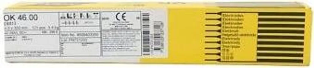 Soudez sans projections avec l'Électrode Rutile ESAB 3.2mm 46.00 5,5kg