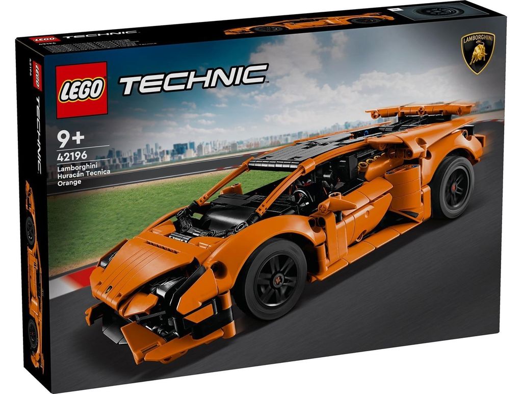 LEGO® Technic™ 42196 Lamborghini Huracán Tecnica Orange Produktbild 