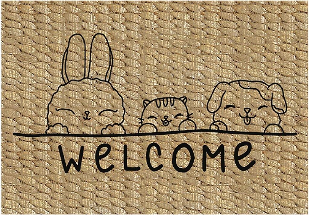 MD-ENTREE Fußmatte Impression cute animals 40x60cm