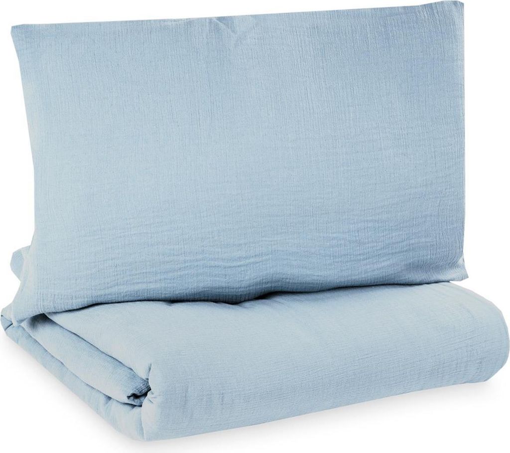 Julius Zöllner denim Bettwäsche Musselin 100x135+40x60