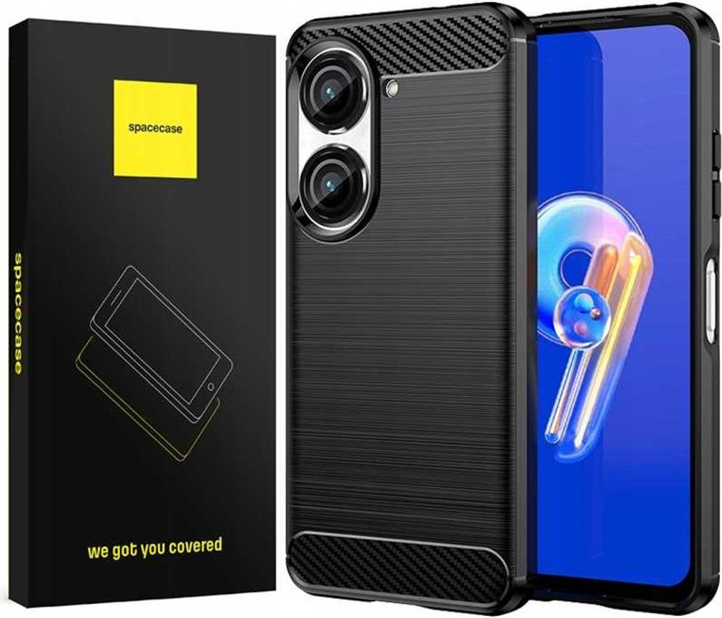 Etui ochronne SPACECASE Carbon do Asus Zenfone 9 / 10 Zdjęcie produktu 