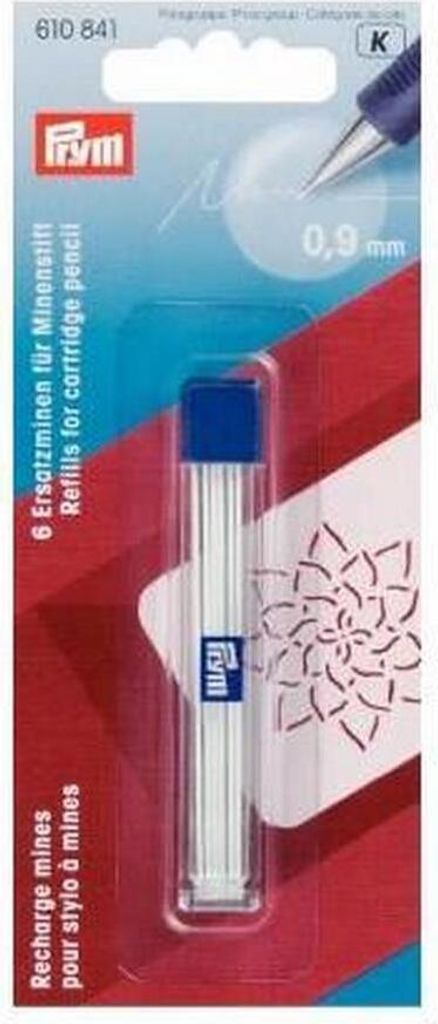 Prym Ersatzminen für Minenstift Ø 0,9 mm weiß Produktbild 