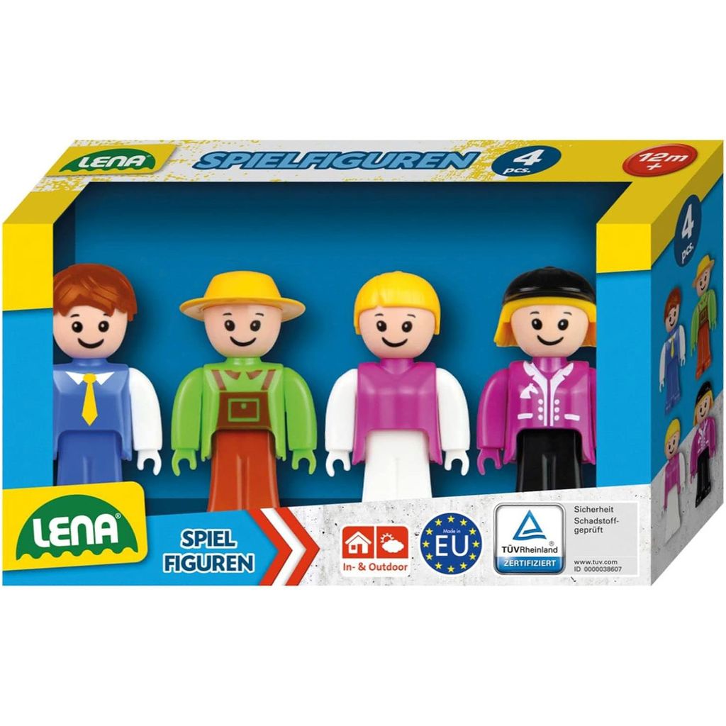 Set di figure LENA TRUXX autista di autobus verde contadina Immagine del prodotto 